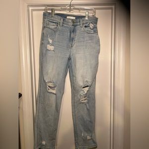Light Wash Rip Jeans